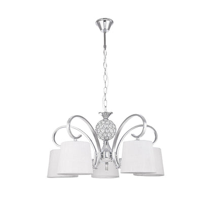 Lámpara Clásica Bogota 5 Luces Fabrilamp / Abrila 201555020 para salón y dormitorio