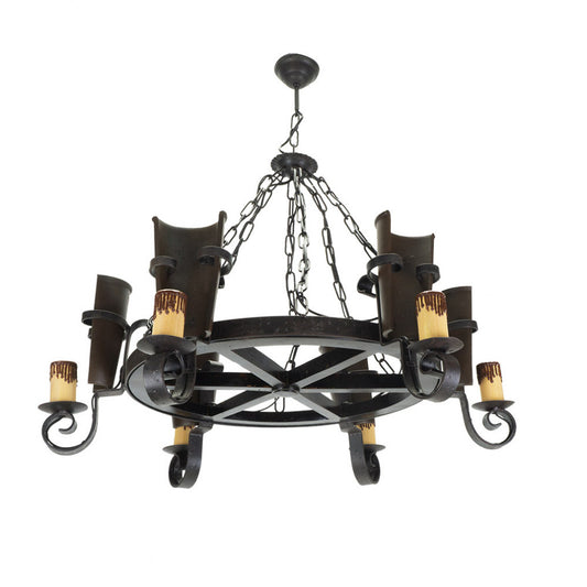 Lámpara Cantina de Techo Rústica Fabrilamp / Abrila 92.528/6