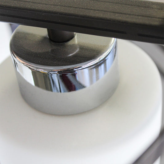 Lámpara Cell/2 fabricada en Metal color Wengué