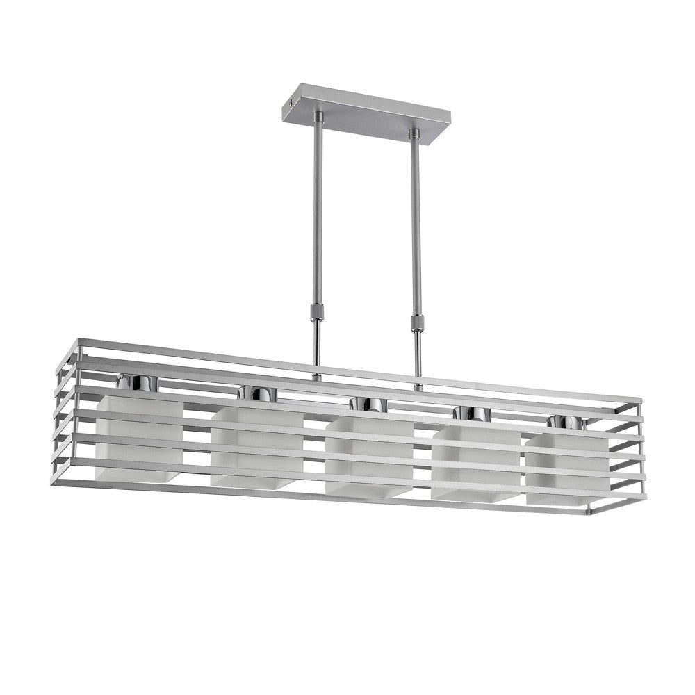 Lámpara de Techo Moderna Plata CristalRecord Cell 99-003-05-281