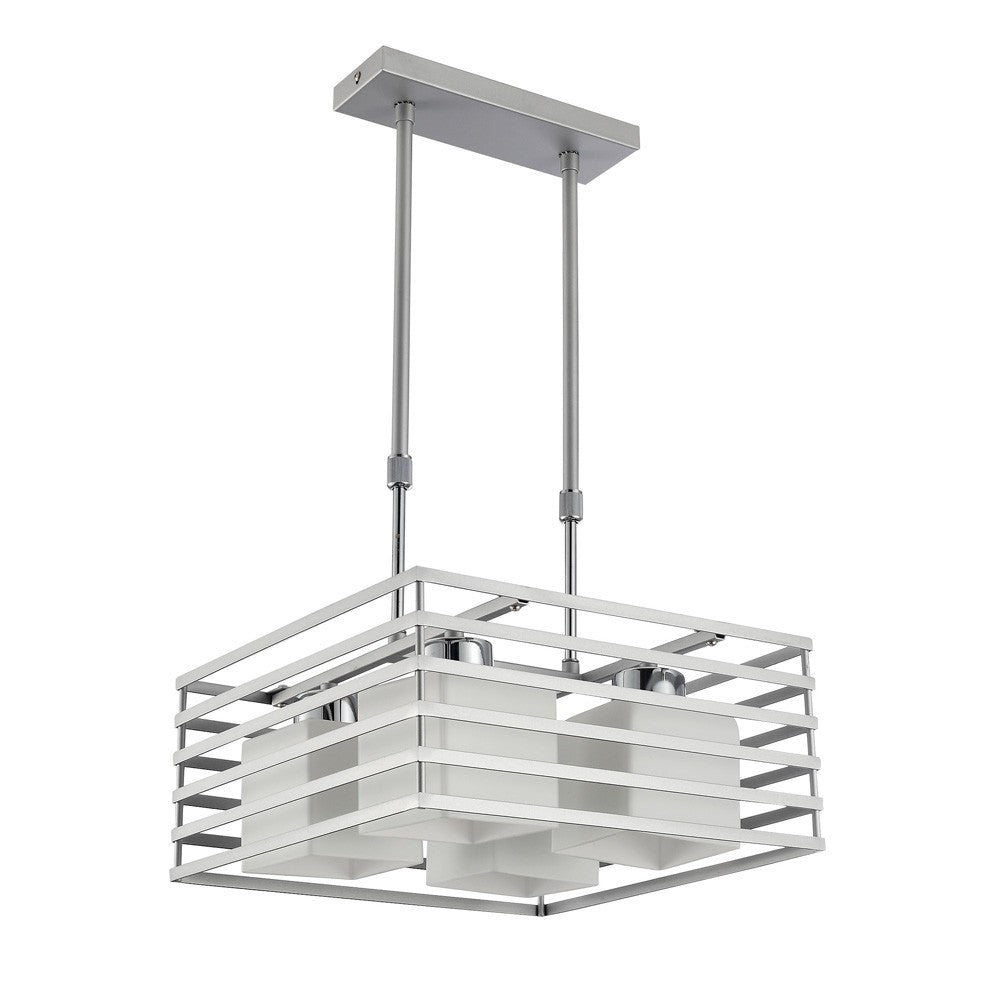 Lámpara de techo Cell Plata CristalRecord 99-003-04-281
