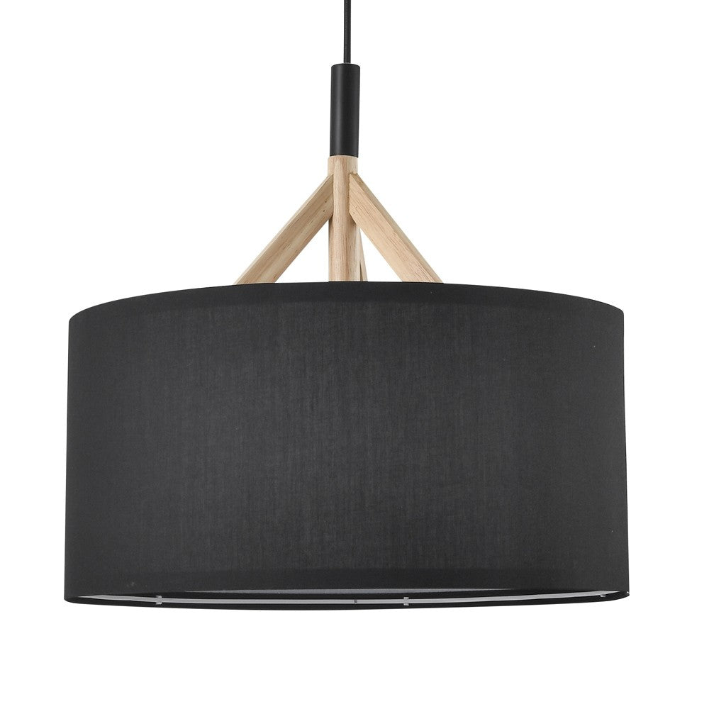 Lámpara colgante con casquillo E27 para luz personalizable