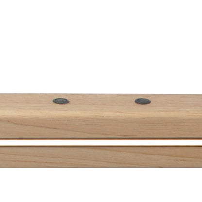 Lámpara Arda fabricada en Acero y Madera color natural
