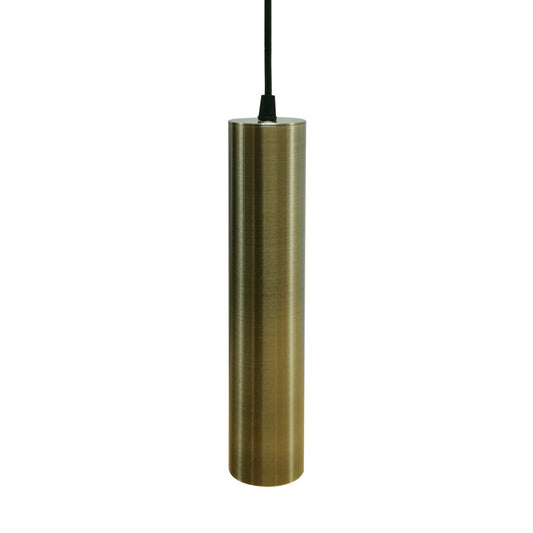 Lámpara Ari fabricada en aluminio color cuero