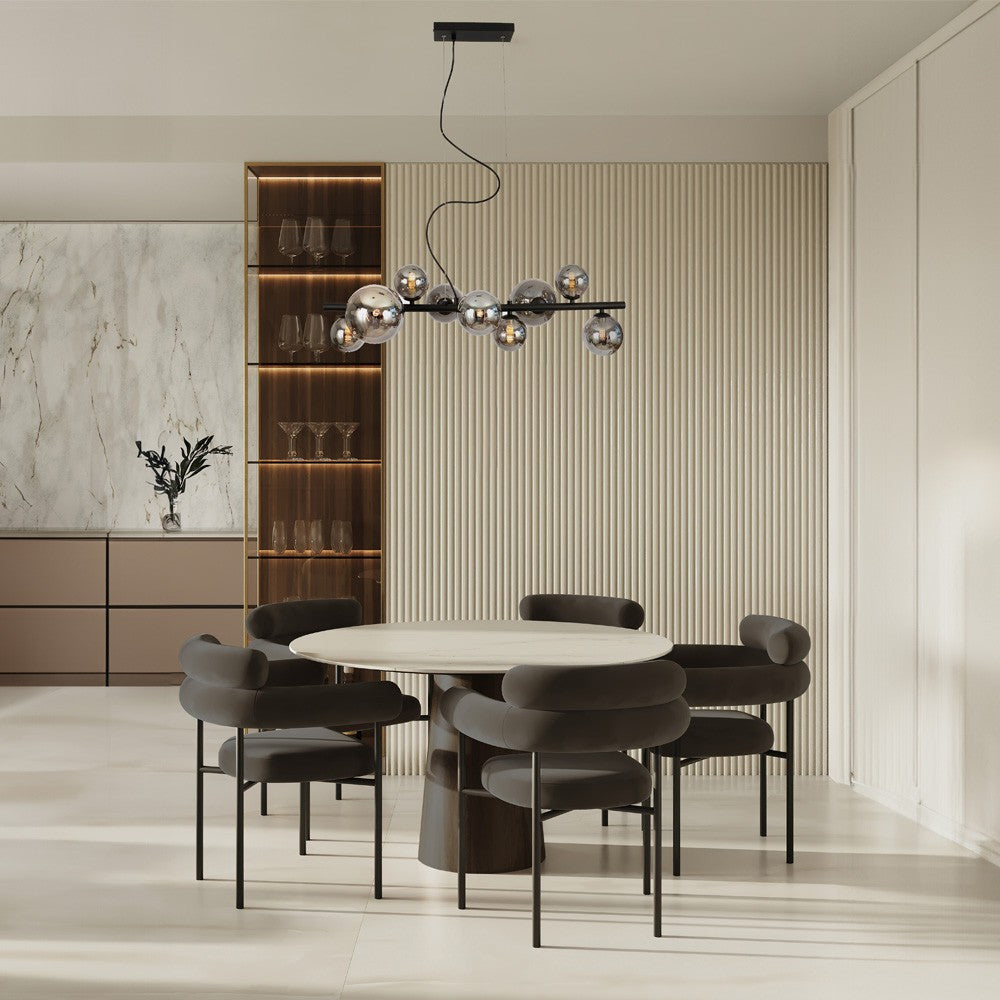 Lámpara colgante Boston con altura ajustable hasta 120 cm