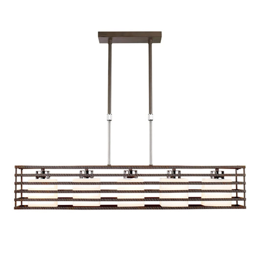 Lámpara Colgante Cell Wengué CristalRecord 99-003-05-115 para salón