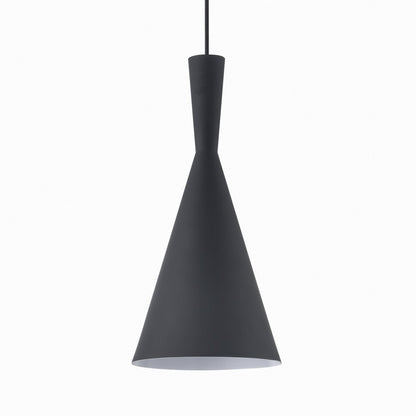 Lámpara Dafne fabricada en Metal color Negro, CristalRecord