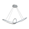 Lámpara colgante LED Lidias CristalRecord 93-350-60-100
