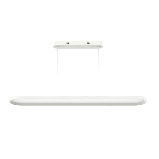 Lámpara Morfeo fabricada en metal color blanco