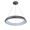 Lizer Lámpara Colgante LED Moderna Plata CristalRecord 99-510-36-281