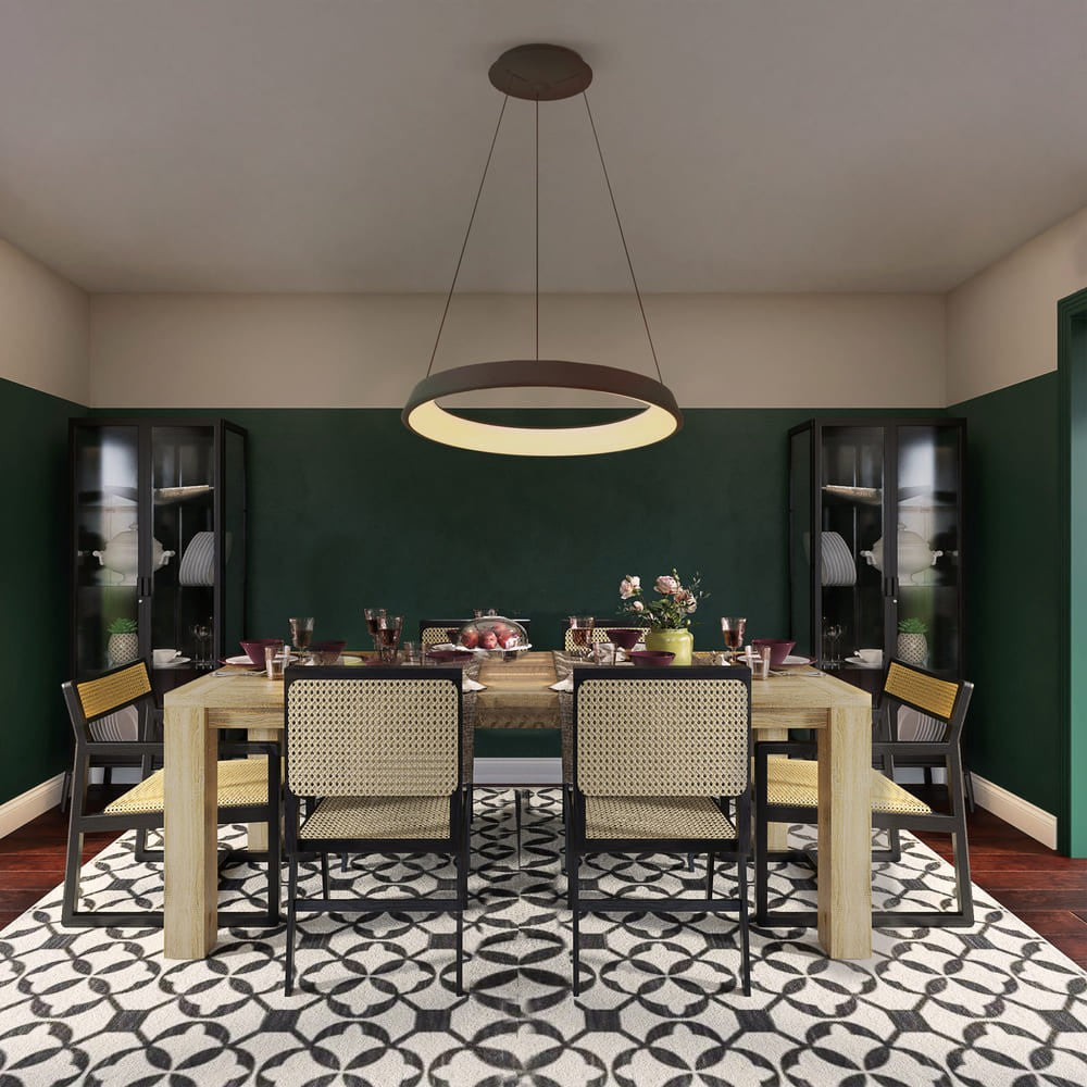 Elegante lámpara colgante moderna ideal para salón