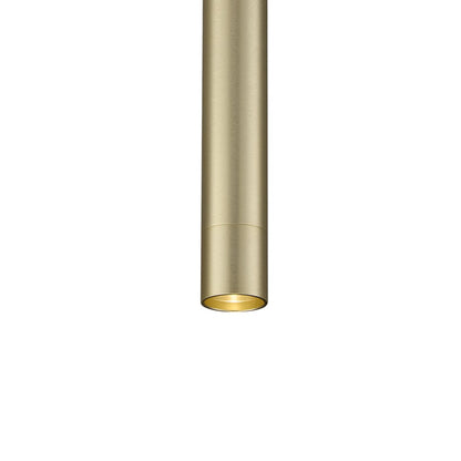 Lámpara Slim fabricada en Aluminio color Oro