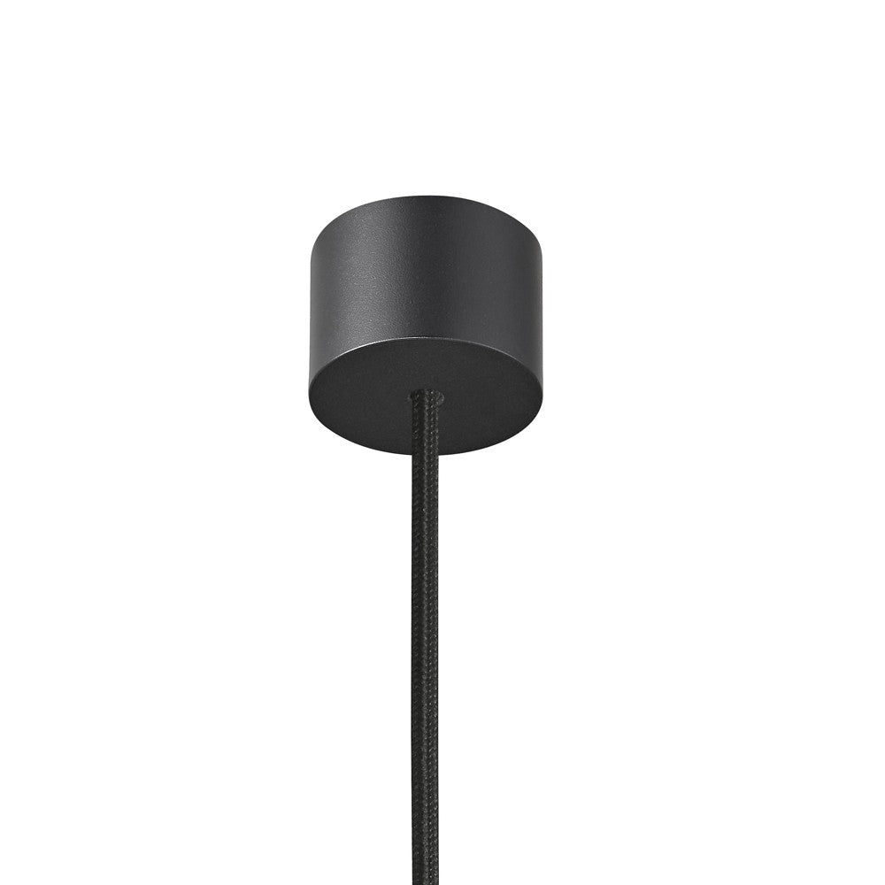Lámpara colgante tubular con casquillo G9