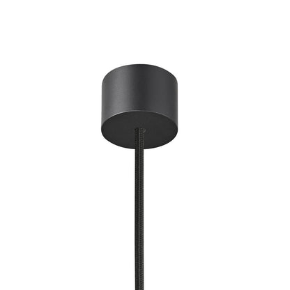 Lámpara colgante tubular con casquillo G9