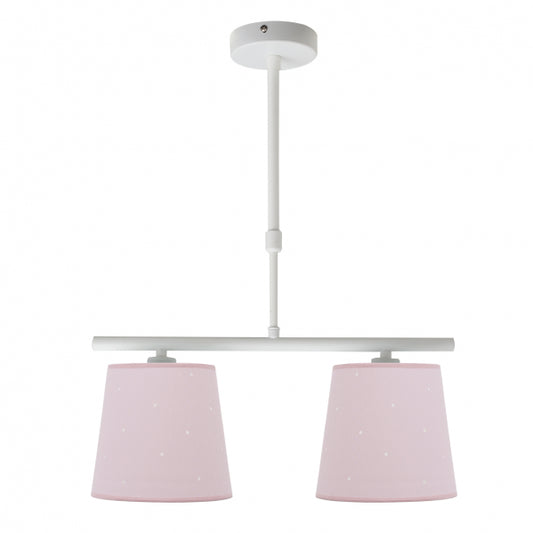 Lámpara de Pared Infantil Consciencia 2xE14 Rosa Fabrilamp - vista principal | Fabrilamp / Abrila