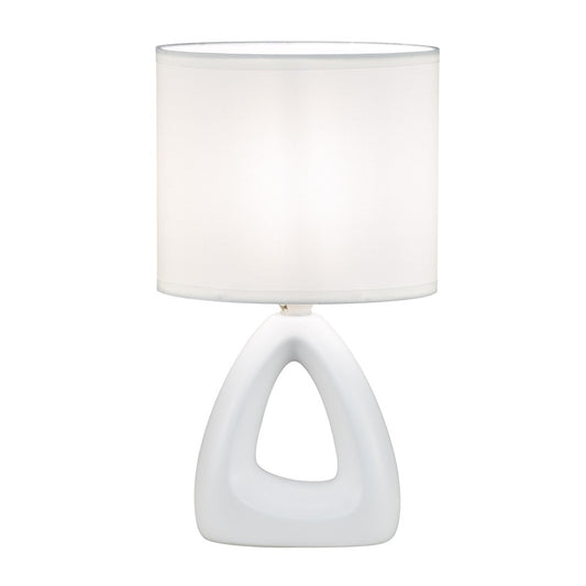 Lámpara de mesa Greip CristalRecord cerámica blanca, ref. 05-008-14-000