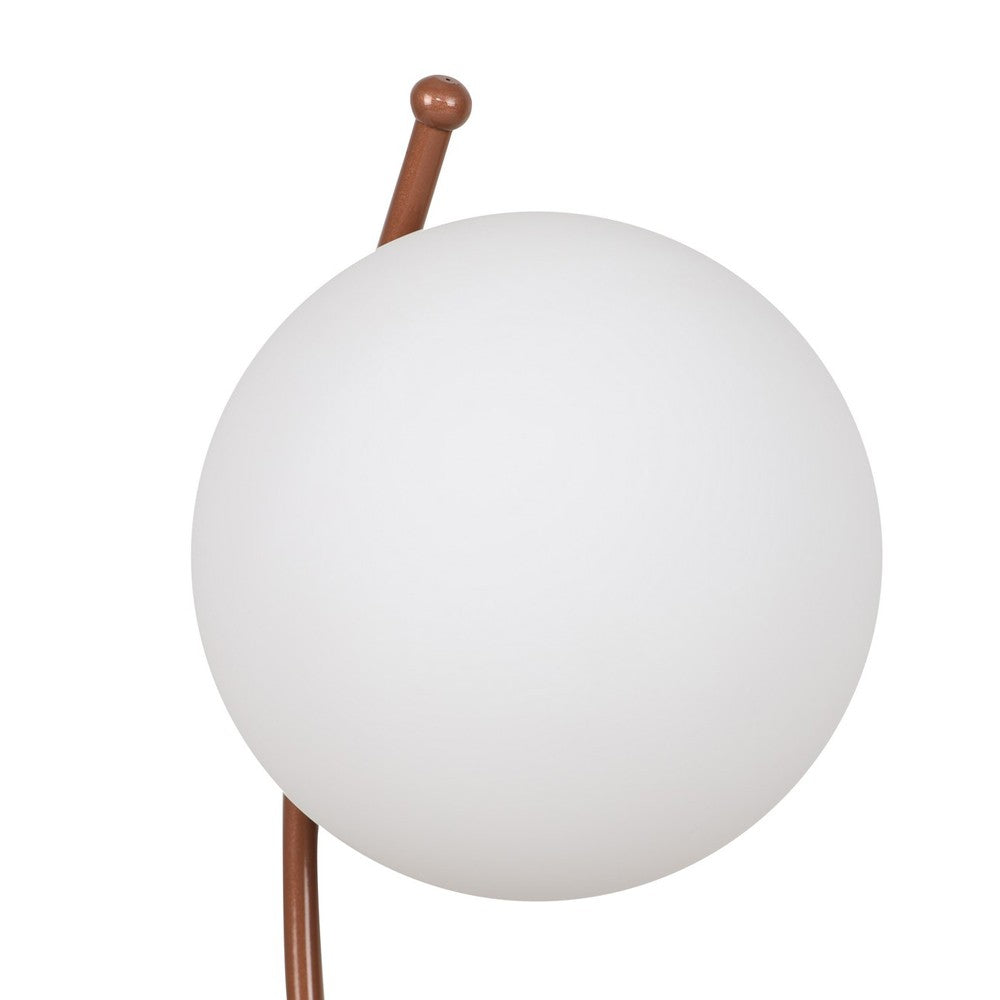 Elegante lámpara de mesa cobre ideal para dormitorio