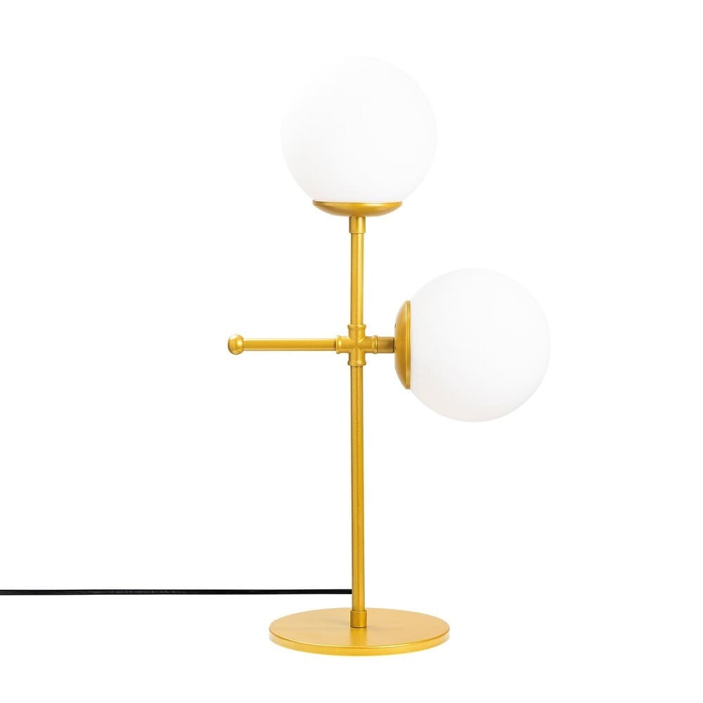 Lámpara de mesa dorada Model 8 CristalRecord PRODM22083