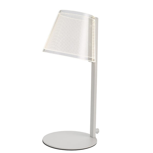Lámpara de Mesa LED Elna 6W Dimmable Blanco CristalRecord - vista principal | CristalRecord