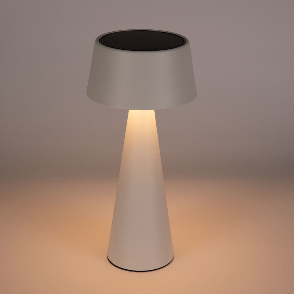 Lámpara Allua fabricada en material magnético color blanco