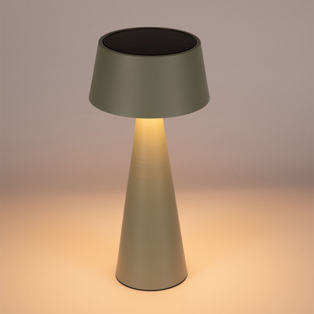 Lámpara Allua fabricada en color verde para iluminación ambiental