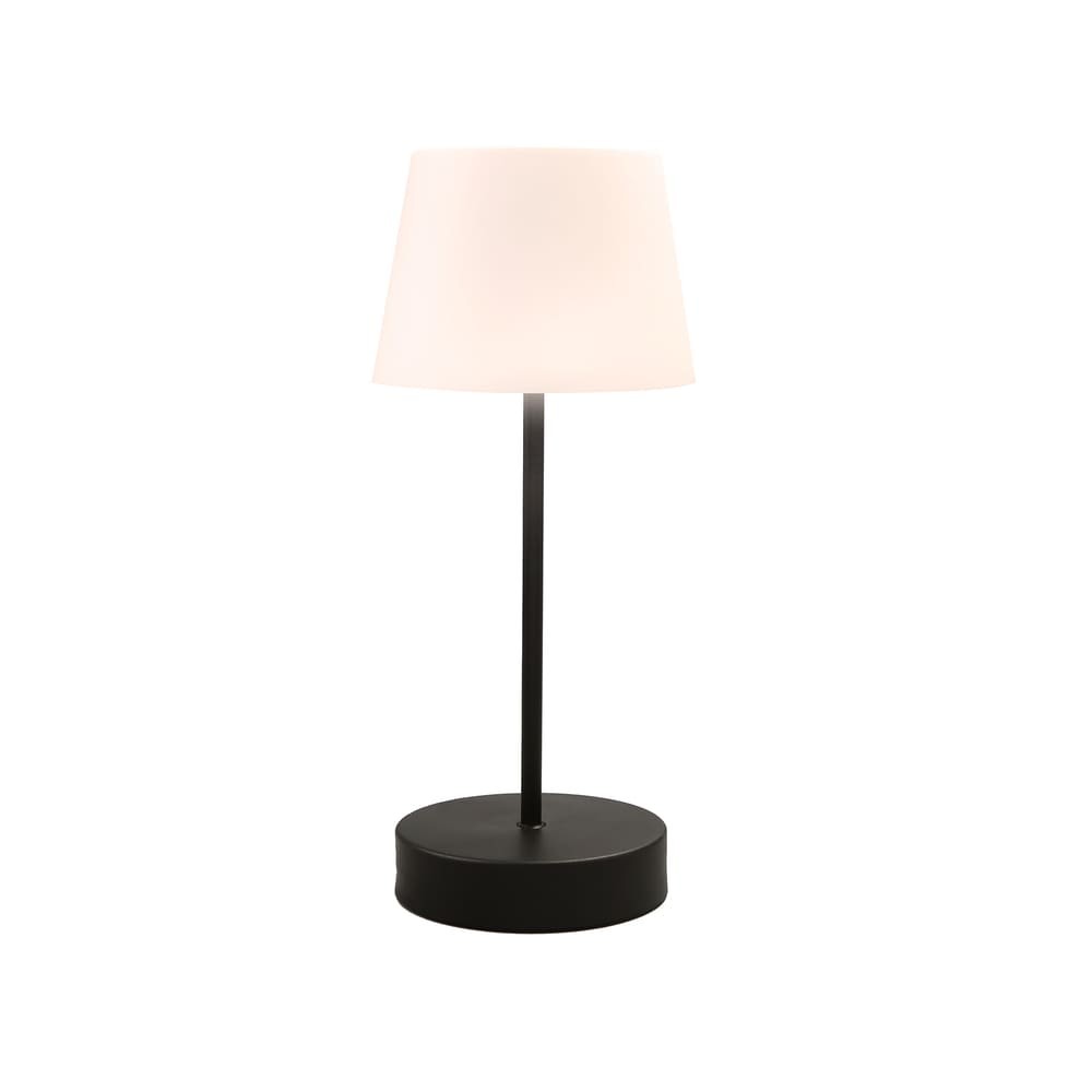 Lámpara de Mesa LED Recargable Merida Negro IP44 3W CristalRecord - imagen 2 | CristalRecord