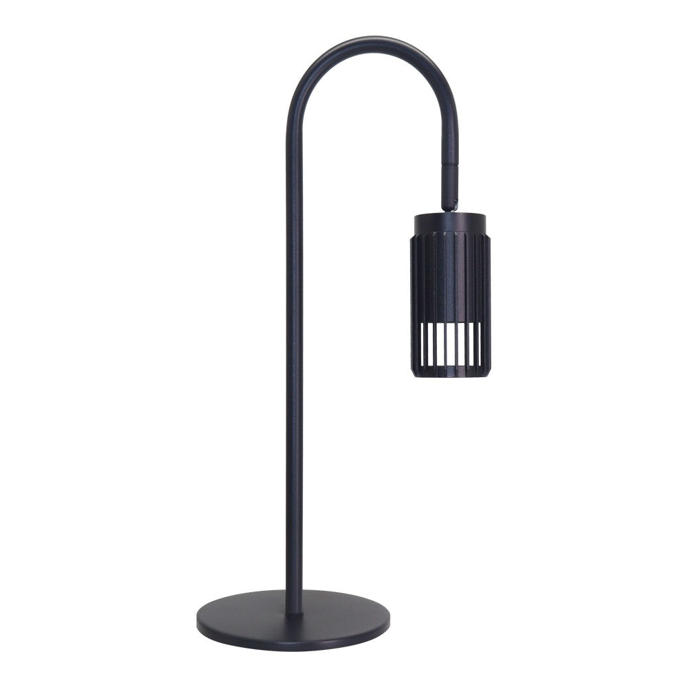 Lámpara de mesa Sahara CristalRecord 88-211-01-180 minimalista negra arenada