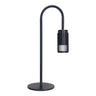 Lámpara de mesa Sahara CristalRecord 88-211-01-180 minimalista negra arenada