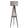 Lámpara de pie con mesa auxiliar CristalRecord Model 1 beige PRODM21341
