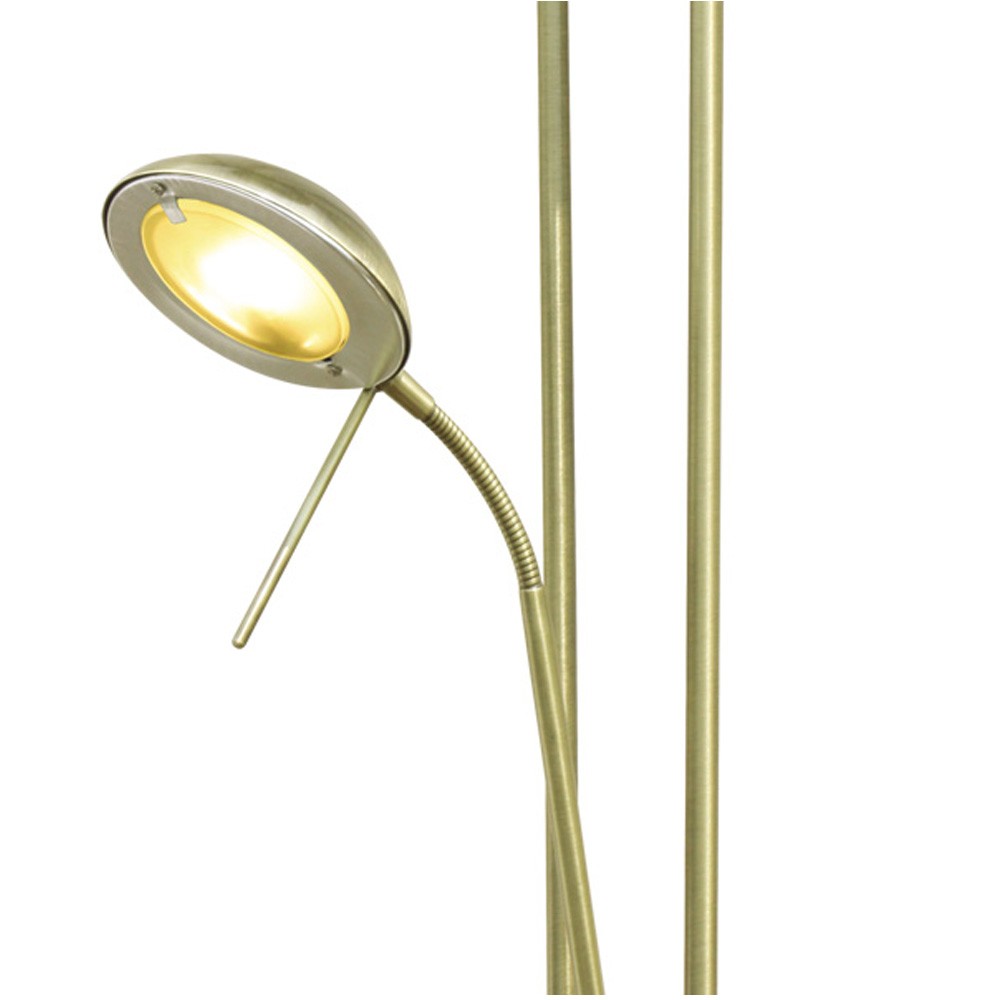 Lámpara de pie LED con luz dimmable para lectura