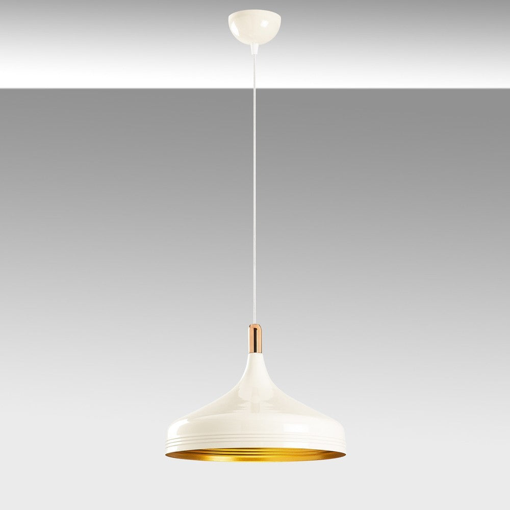 Lámpara colgante con casquillo E27 para luz versátil