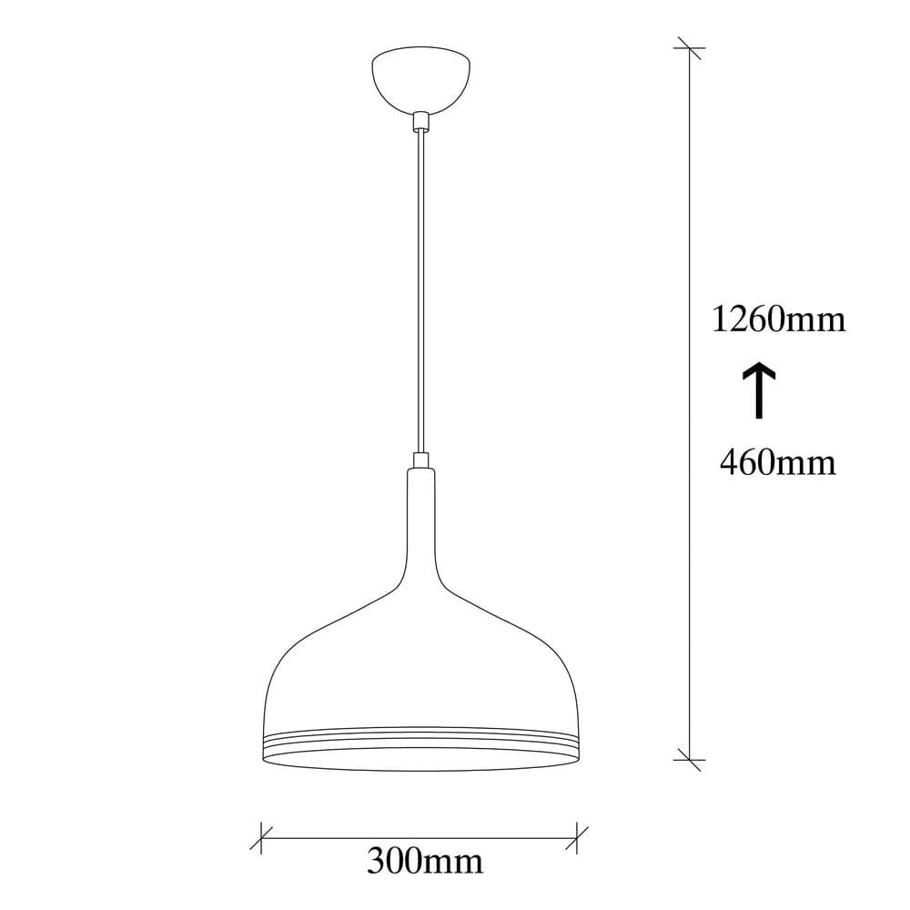 Elegante lámpara de techo ideal para salón