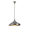 Lámpara Colgante Cromada y Dorada CristalRecord Model 24