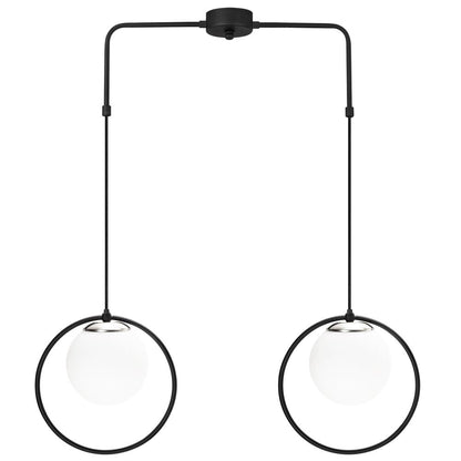 Lámpara Colgante 2 Luces CristalRecord PRODM22076