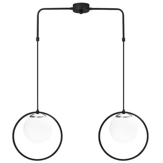 Lámpara Colgante 2 Luces CristalRecord PRODM22076