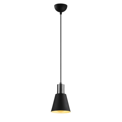Lámpara Colgante Industrial Negra CristalRecord PRODM21355