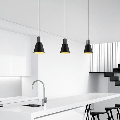 Lámpara colgante estilo industrial ideal para el salón
