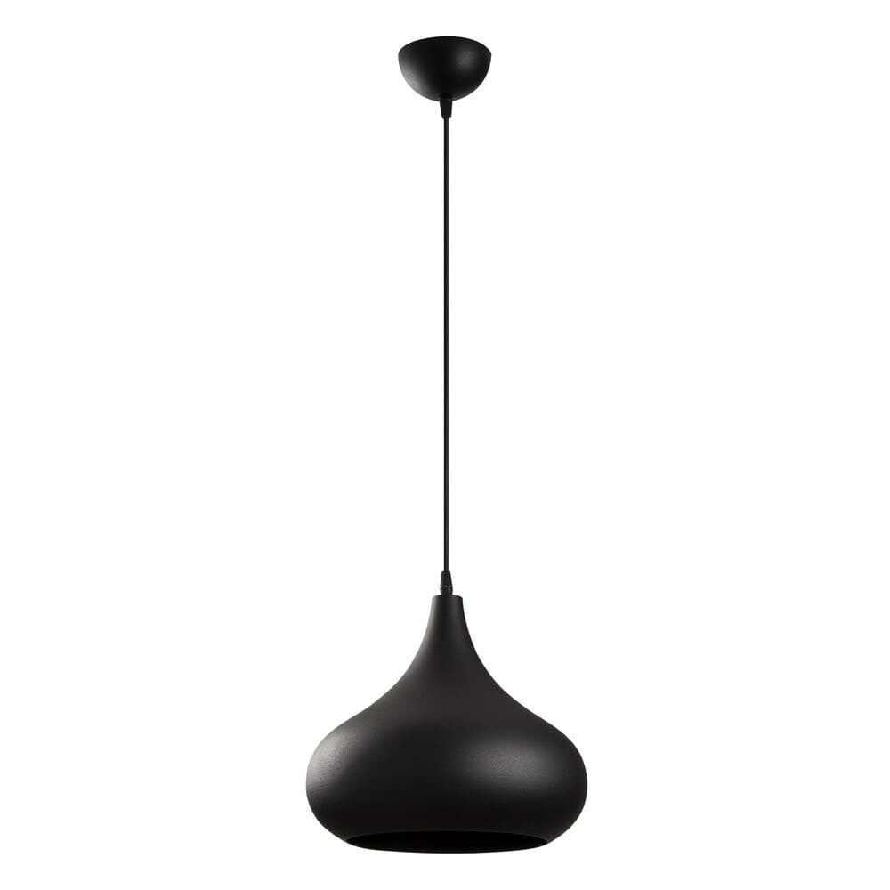 Lámpara fabricada en Metal color Negro con acabado Mate
