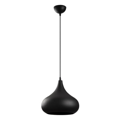 Lámpara fabricada en Metal color Negro con acabado Mate