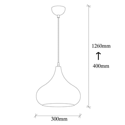 Elegante lámpara de techo ideal para salón