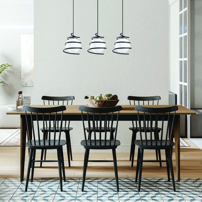 Elegante lámpara colgante ideal para salón