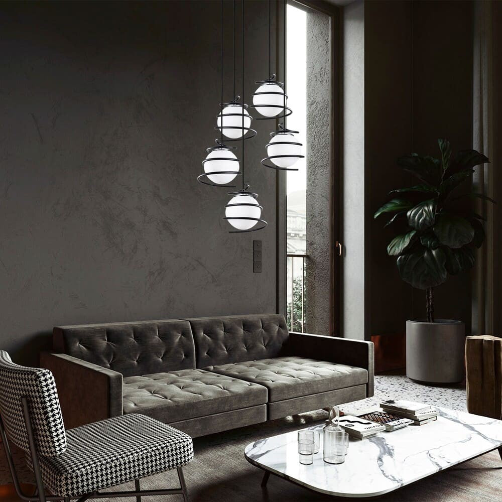 Elegante lámpara de techo ideal para salón o comedor