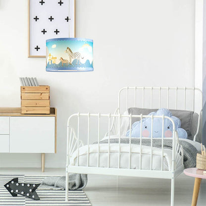 Lámpara de techo infantil con casquillo E27 para fácil reemplazo
