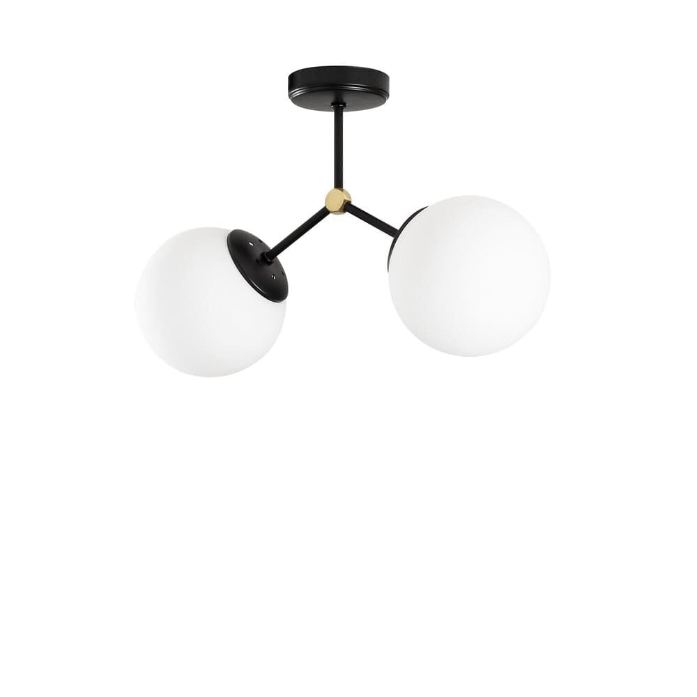 Lámpara de Techo Negra CristalRecord PRODM21353 para salón y dormitorio