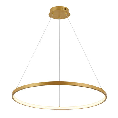 Lámpara de techo Tiamis Aro Dorado LED CristalRecord 93-220-60-106