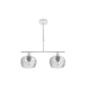 Lámpara Estela Moderna Fabrilamp / Abrila con cristal tallado, Ref. 196852001