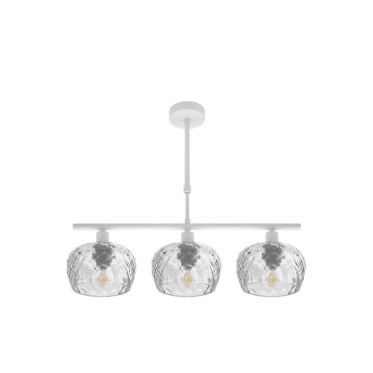 Lámpara Estela moderna Fabrilamp / Abrila con tulipas de cristal, ref. 196853001
