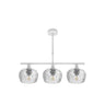 Lámpara Estela moderna Fabrilamp / Abrila con tulipas de cristal, ref. 196853001