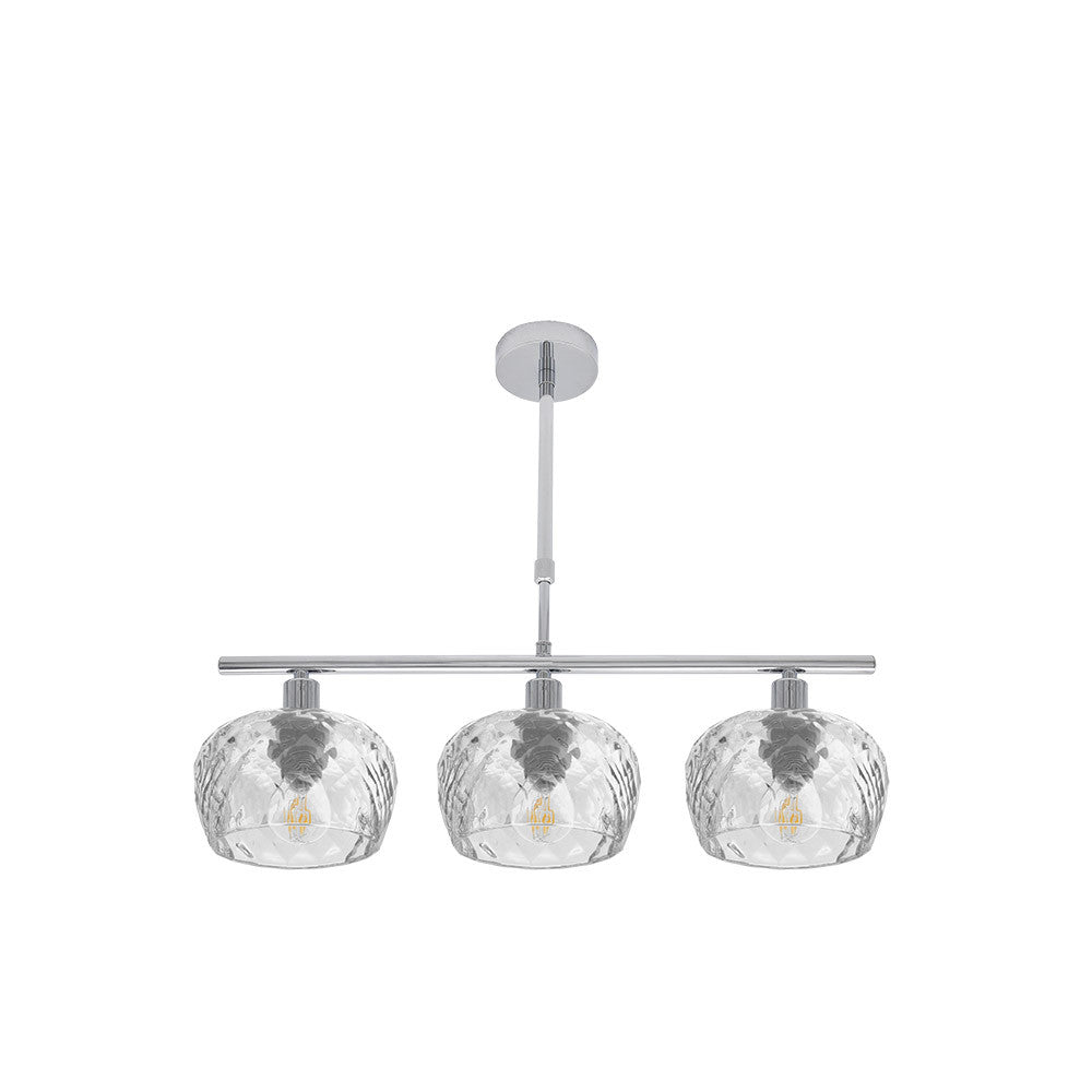 Lámpara Estela Moderna 3 Luces Fabrilamp / Abrila 196853020
