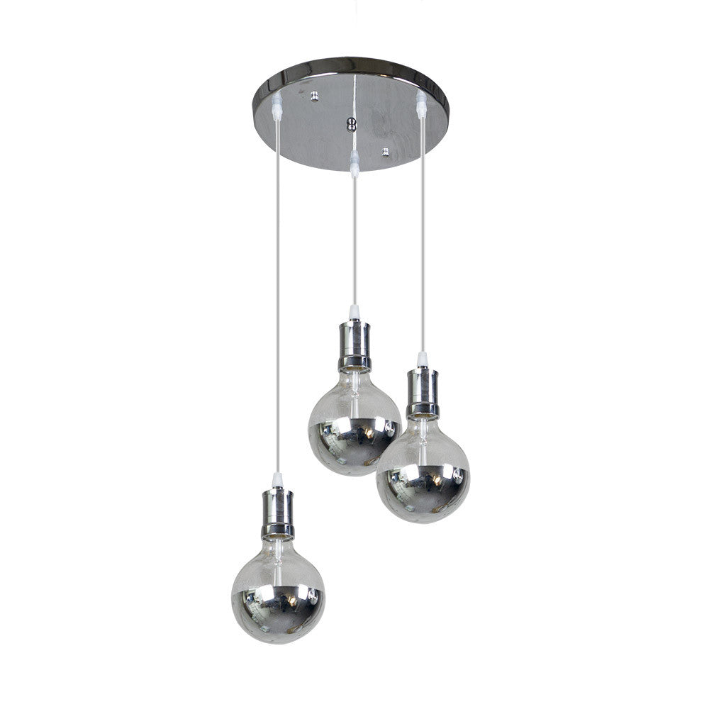 Lámpara colgante Gala 3 luces Fabrilamp / Abrila 167283020 moderna vintage